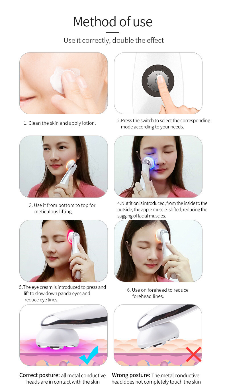 1754146152810281450272354304.jpg EMS RF LED SPA Facial Massage Lifted and Tightened Anti Aging Facial Beauty Device