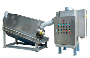 Volute Sludge Dewatering Machine