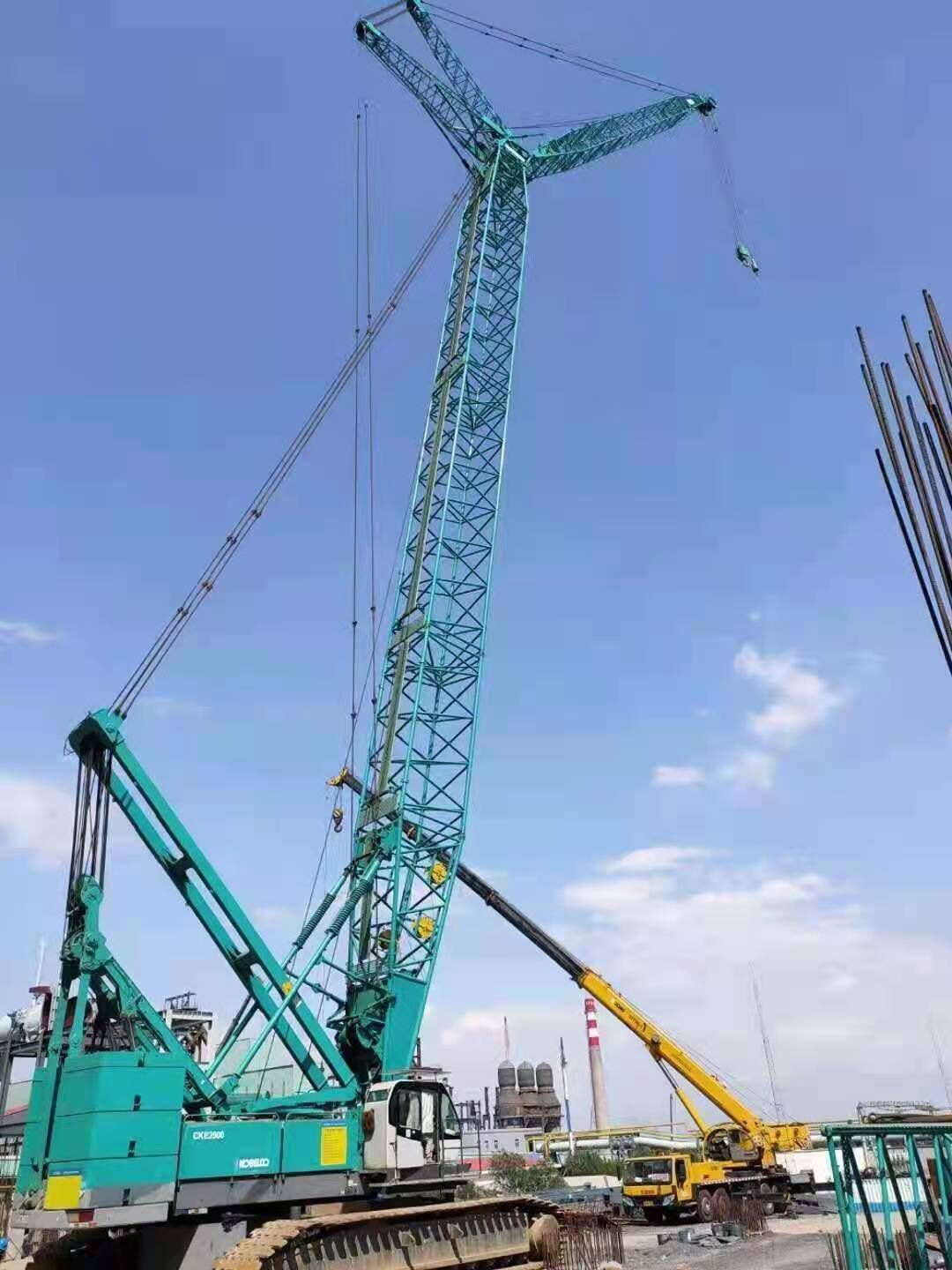 Used 250ton crawler crane Kobelco 250T