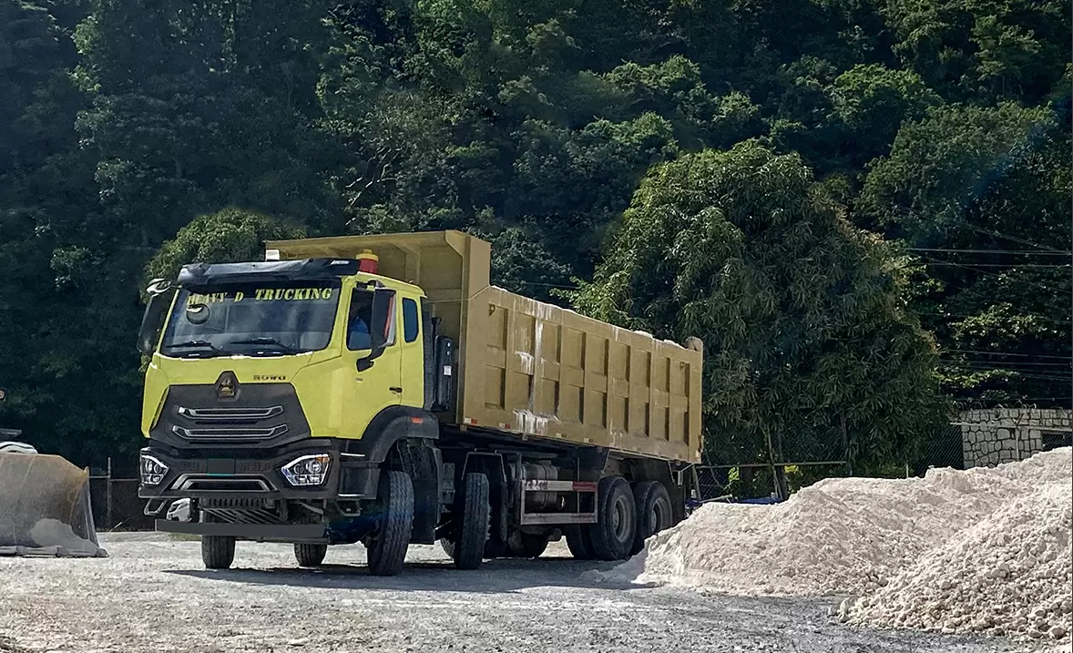 HOWO N 8×4 dump truck (18~24m³)