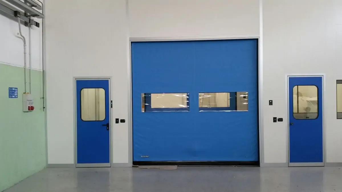 Self Repairing High Speed Door Airtight Rapid Door Clean Room Door Kenvo Self Repairing High Speed Door Airtight Rapid Door Clean Room Door Kenvo
