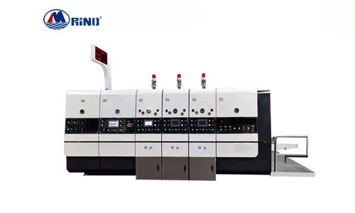 3 Color Carton Box Flexo Printing Machine Automatic Printer Slotter Die ...