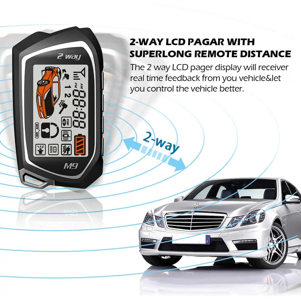 ik7 Intelligent Auto Sense Car Lock Alarm System - Madukani Online Shop