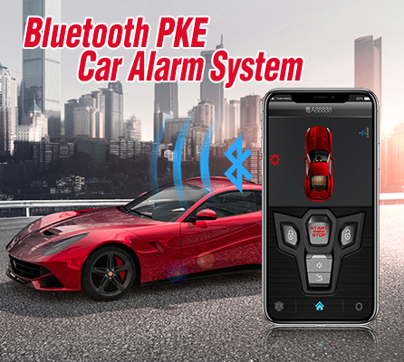 Bluetooth Smart APP Pke Anti-Hijacking Control de entrada sin