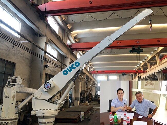 OUCO 2t5m Marinekran mit CCS-Zertifikat