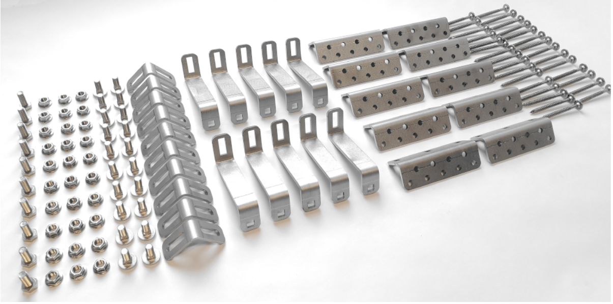 Aluminum PV Solar Mounting Structure
