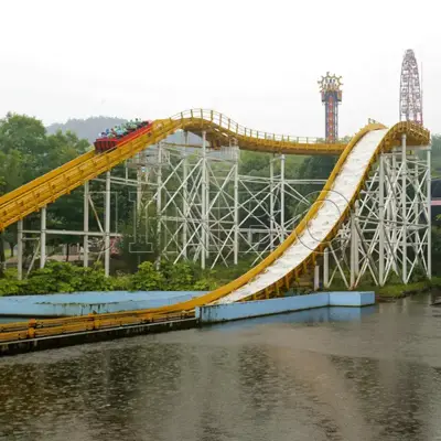 Water Track Roller Coaster Manufacturer Jinbo Flume Ride