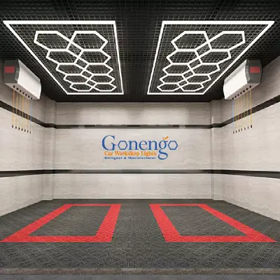 Light Up Your Garage with Hexagon Lights! - Gonengo LED Lighting