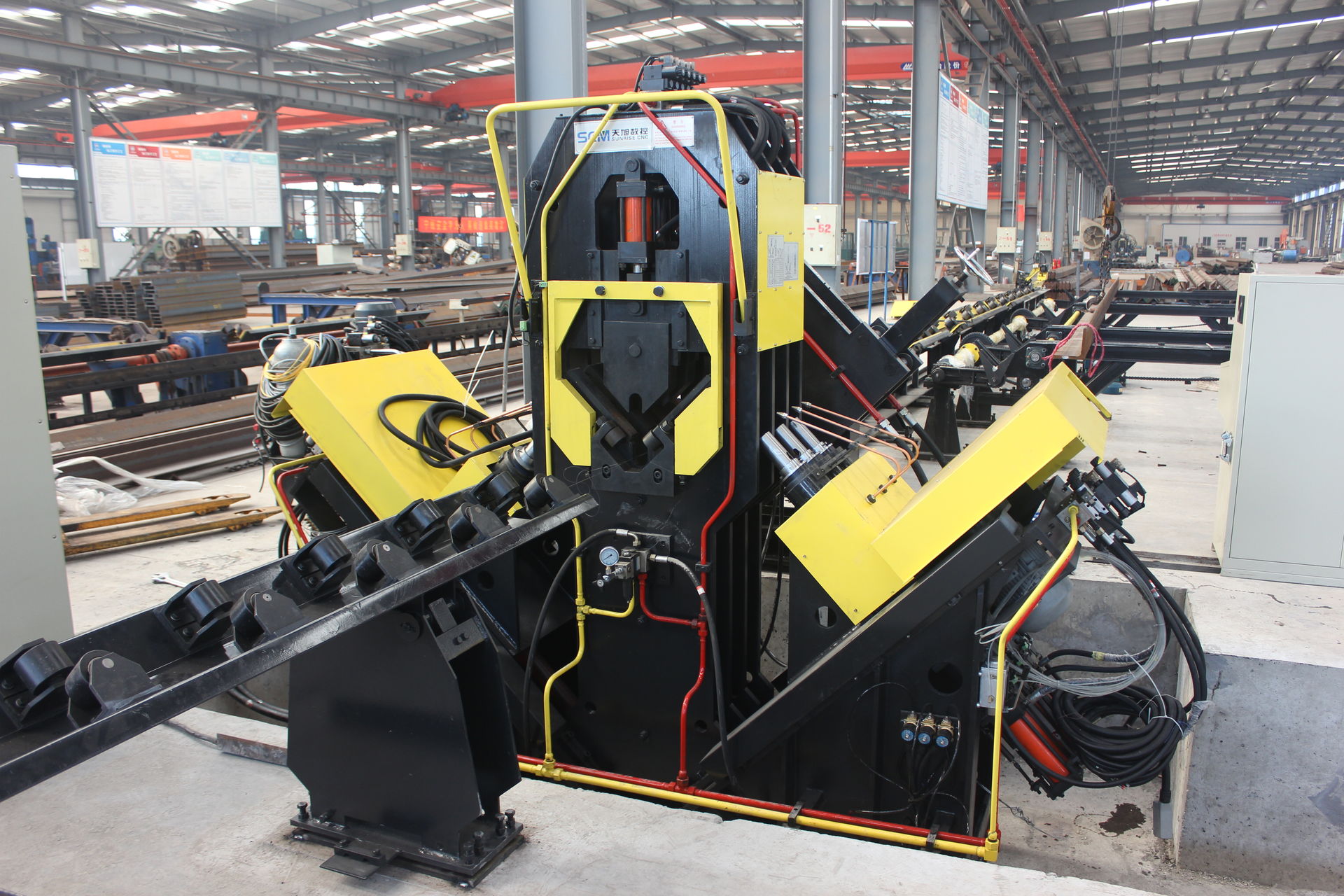 TBL2532 / TBL3635 Станок с ЧПУ для сверления и маркировки угловой стали -  SHANDONG SUNRISE CNC MACHINE CO., LTD.