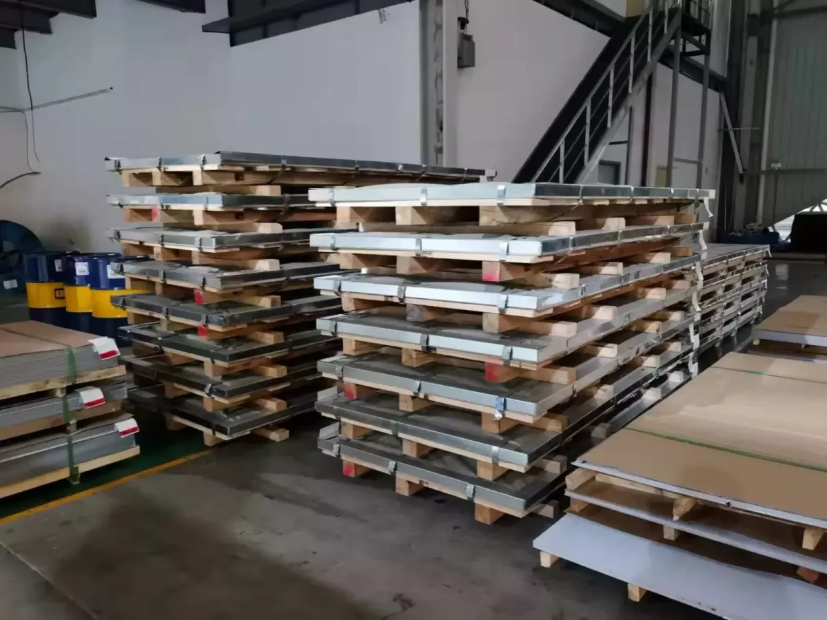 factory detail of stainless steel sheet