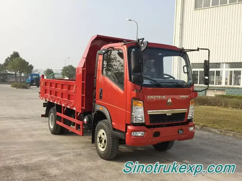 LIGHT DUMP TRUCK,SINOTRUK HOMAN,4×2,ZZ3048E3213D143