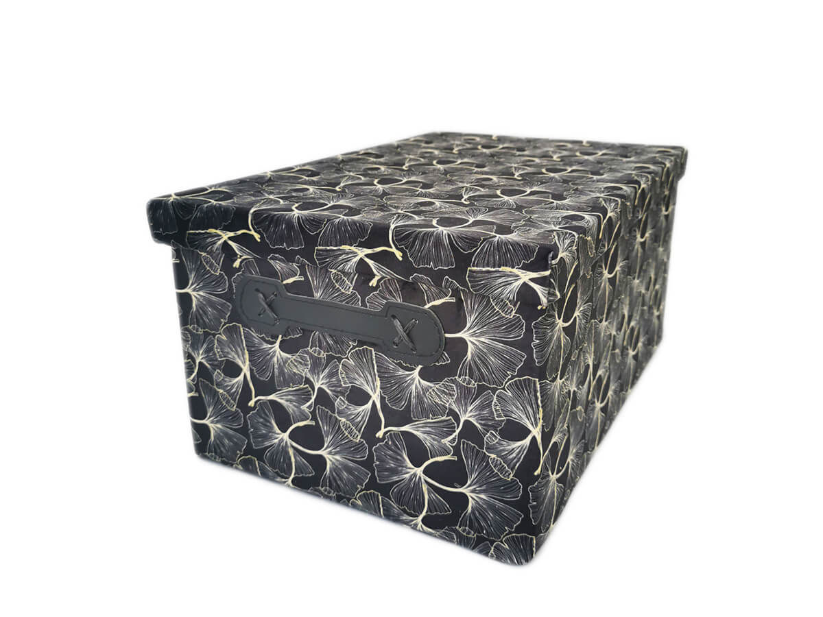 Hot Sale Home Decor Fashion Amazon Customize Wholesale Easy Carry fabric covered storage boxes