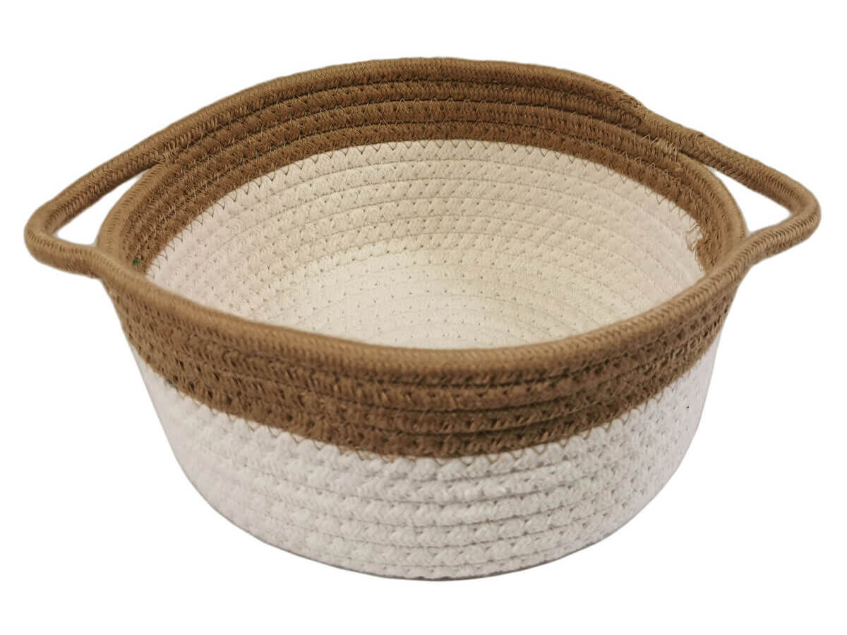 Home Decor Fashion Amazon Hot Sale Customize Wholesale Easy Carry Cotton storage basket