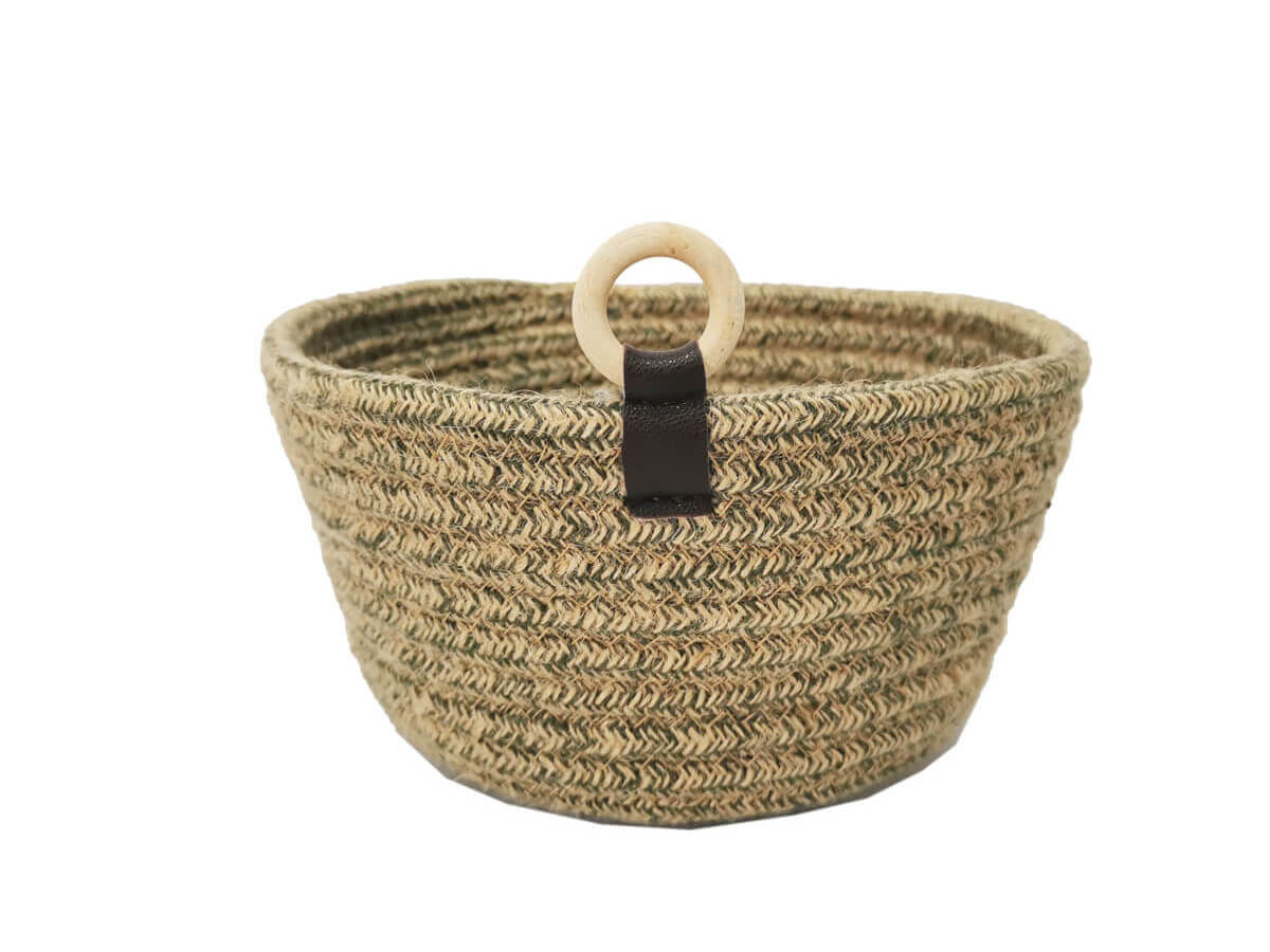 Amazon Hot Sale Customize Wholesale Home Decor Fashion Foldable Easy Carry Canvas Storage Basket