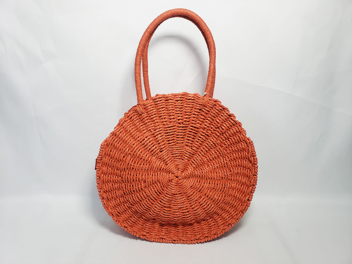 Custom Handmade Woven Paper Bag, Artbag, Woven Shoulder Bag, Handbag Manufacturer
