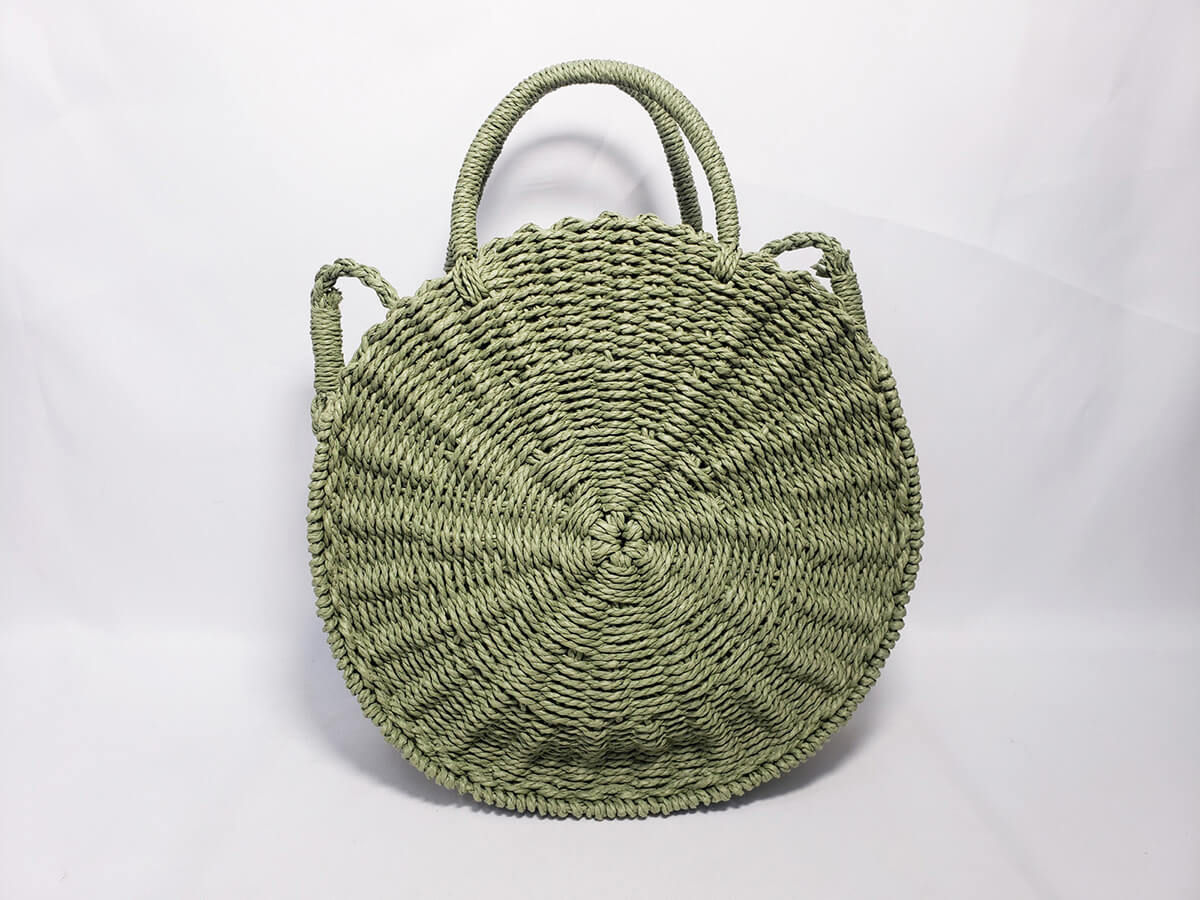 Custom Handmade Woven Paper Bag, Artbag, Woven Shoulder Bag, Handbag Manufacturer