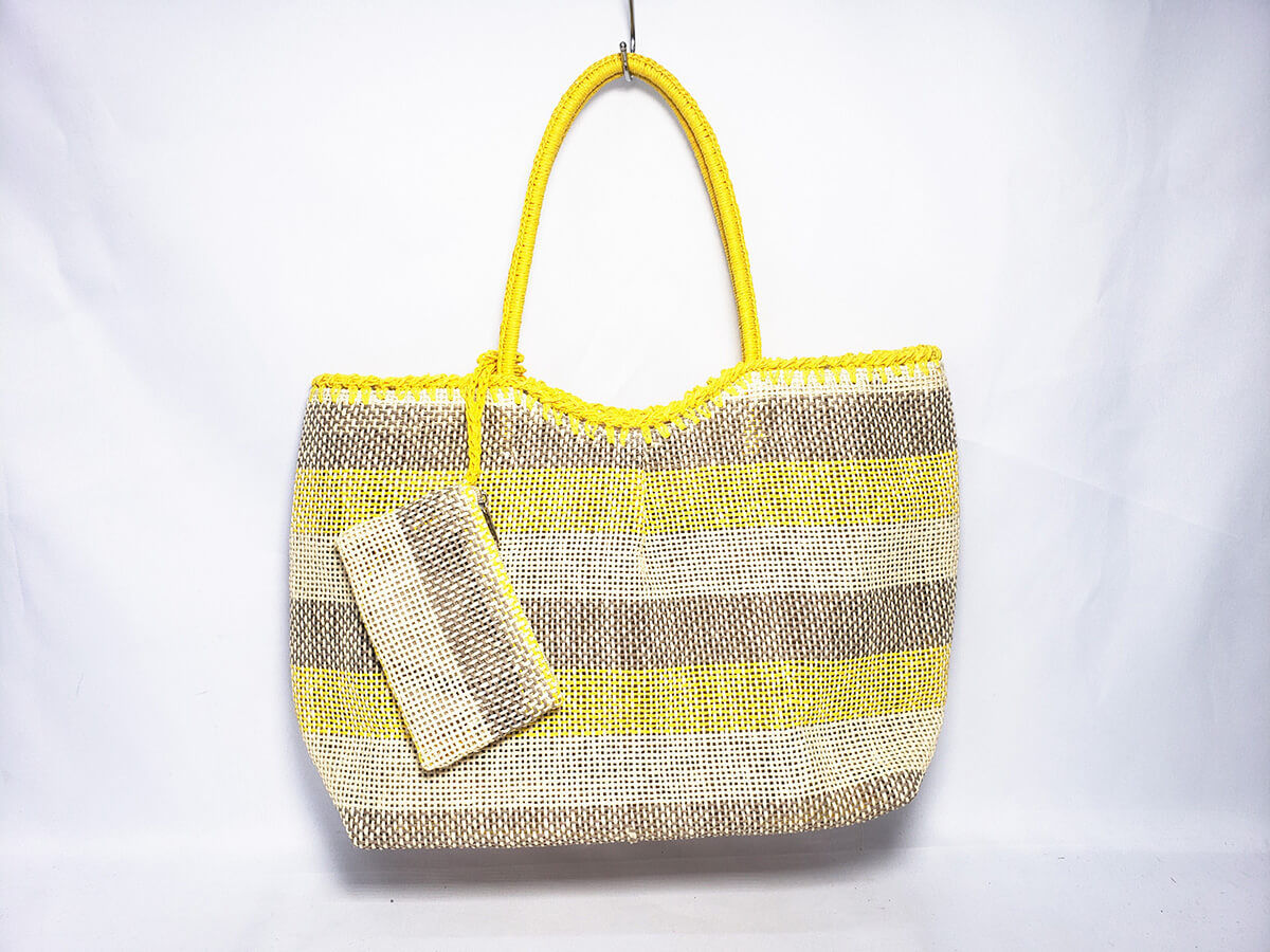 Custom Handmade Woven Paper Ropes Bag, Artbag, Handbag Manufacturer