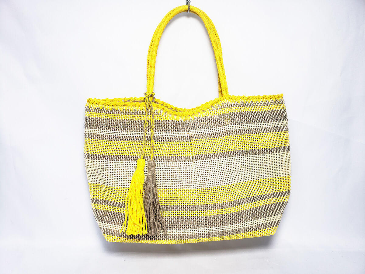 Custom Handmade Woven Paper Ropes Bag, Artbag, Handbag Manufacturer