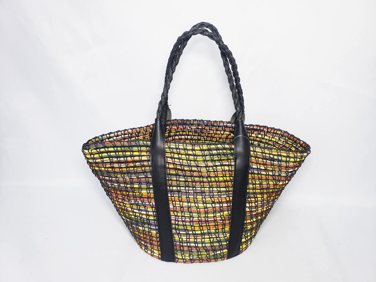 Custom Handmade Woven Paper Ropes Bag, Artbag, Handbag Manufacturer