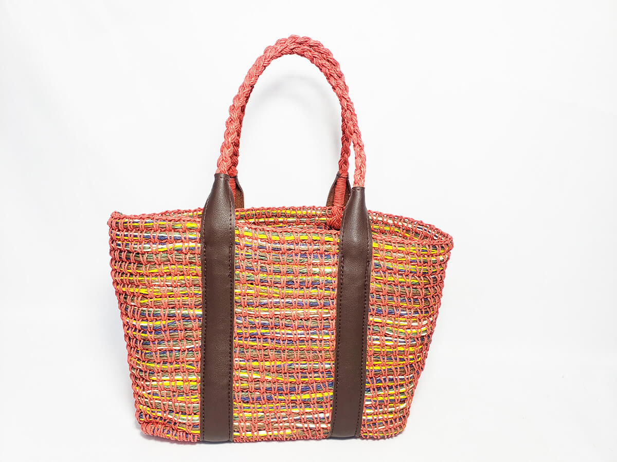 Custom Handmade Woven Paper Ropes Bag, Artbag, Handbag Manufacturer