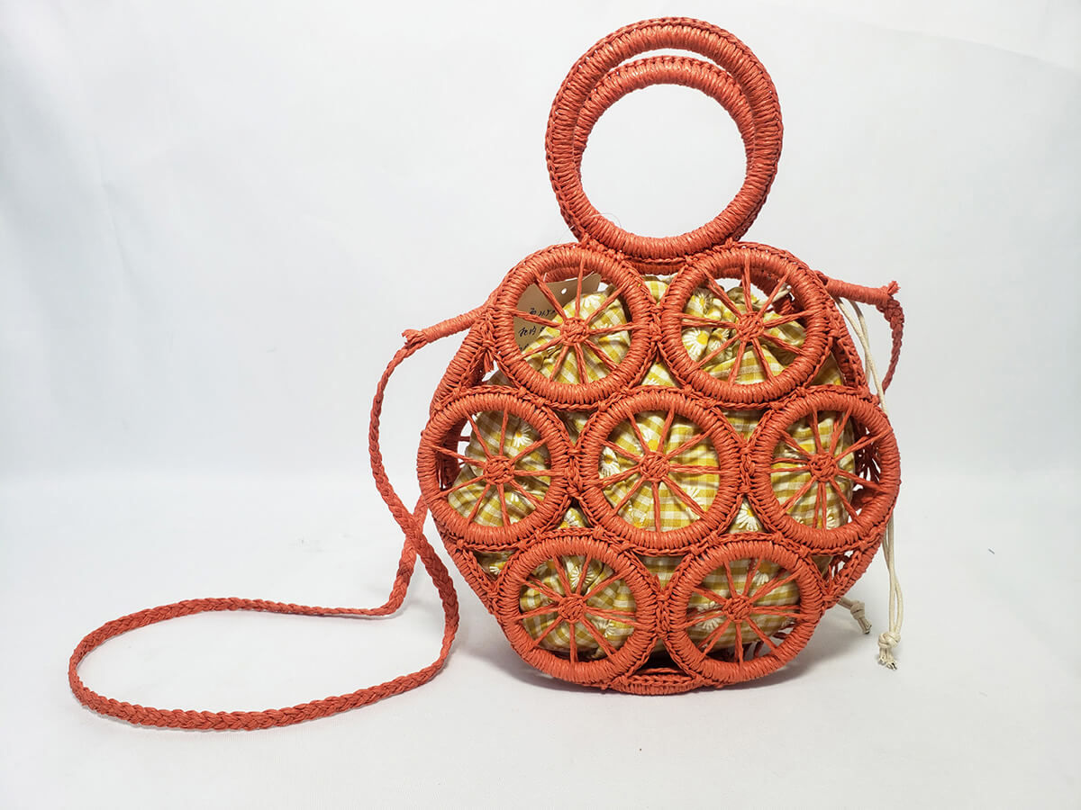 Custom Handmade Woven Paper Ropes Bag, Artbag, Handbag Manufacturer