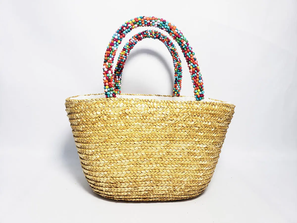 Custom Handmade Woven Natural Straw Bag, Artbag, Handbag Manufacturer