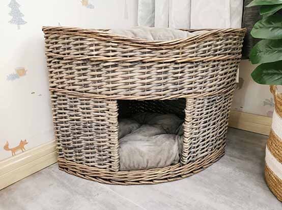 Wicker Pet House