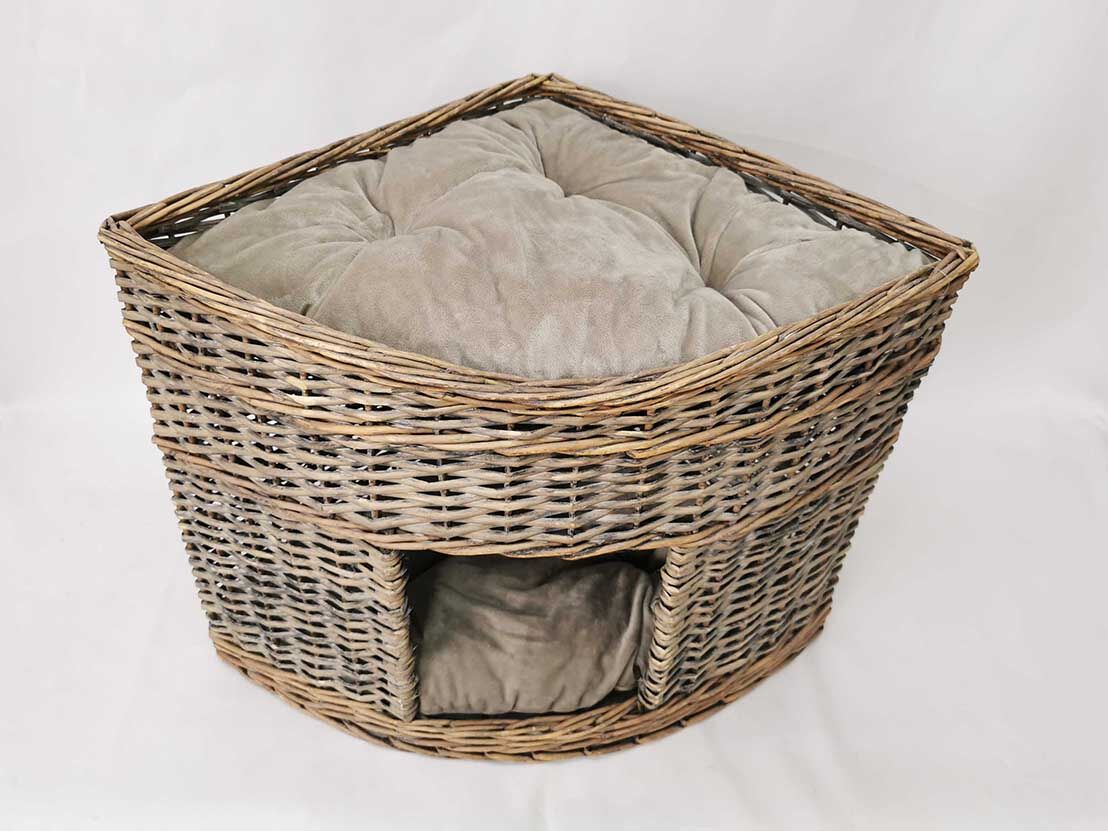 Wicker Pet House, Pet Nests, Dog And Cat Beds, Comfortable Cat Sleep Pet Nest