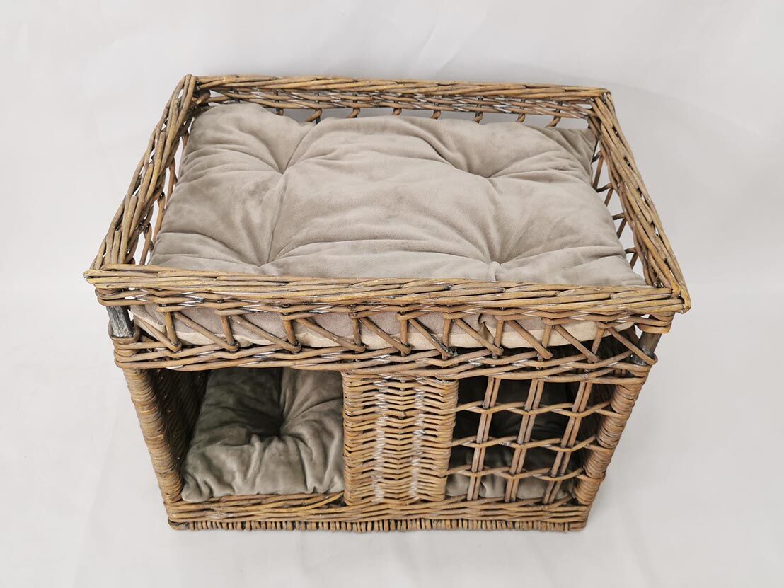 Wicker Pet House, Pet Nests, Dog And Cat Beds, Comfortable Cat Sleep Pet Nest