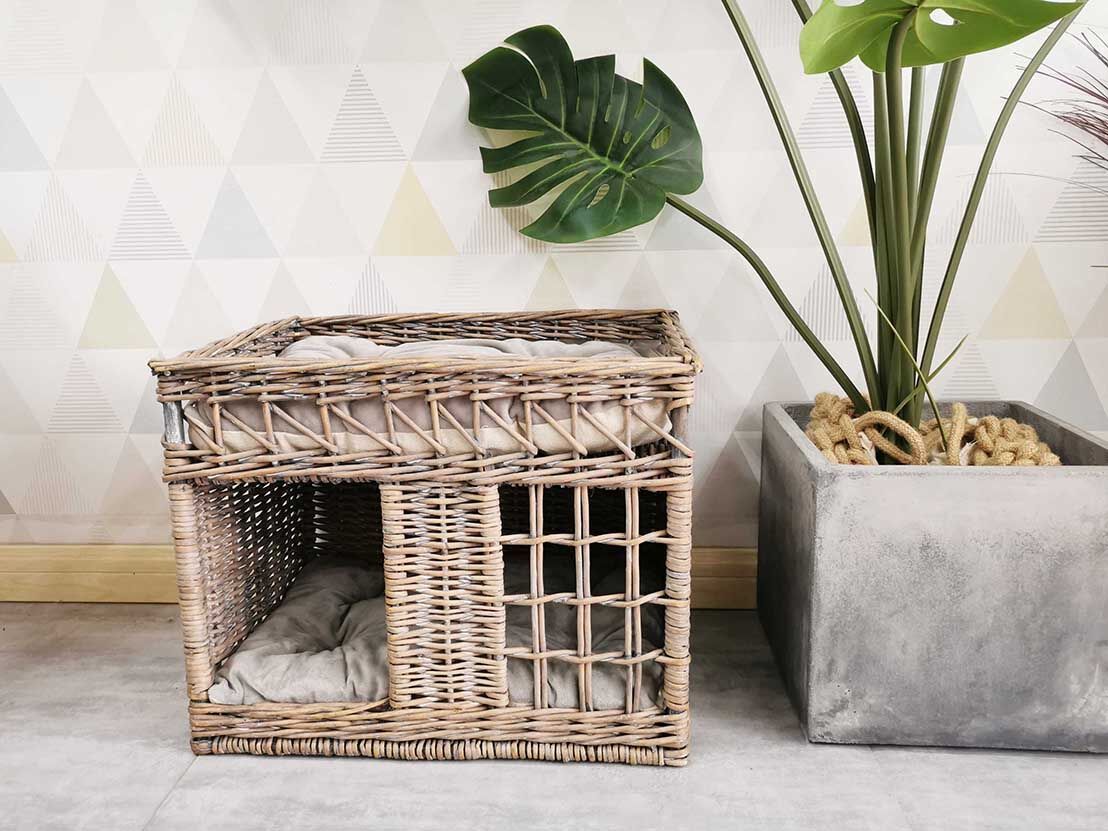 Wicker Pet House