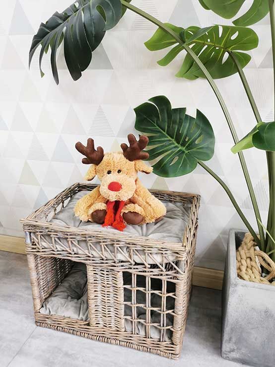 Wicker Pet House