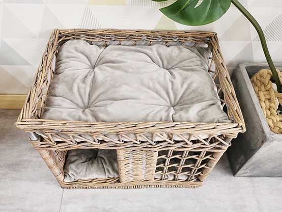 Wicker Pet House