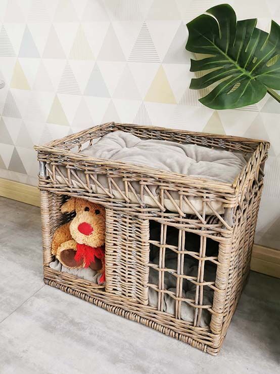 Wicker Pet House