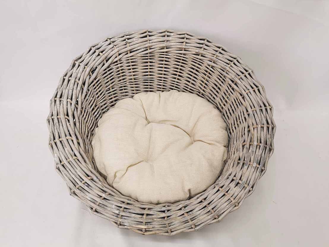 Wicker Pet House, Pet Nests, Dog And Cat Beds, Comfortable Cat Sleep Pet Nest