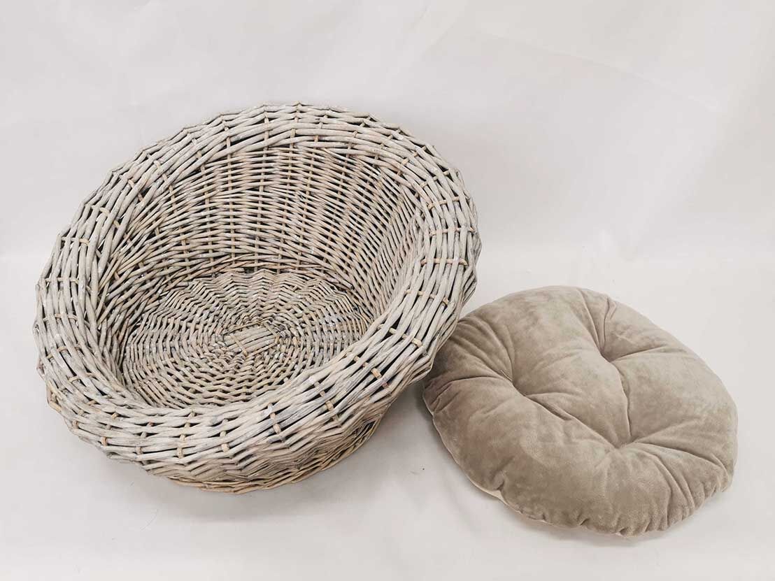 Wicker Pet House, Pet Nests, Dog And Cat Beds, Comfortable Cat Sleep Pet Nest