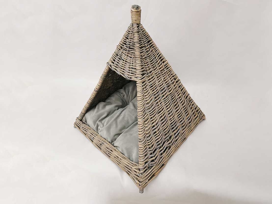 Wicker Pet House, Pet Nests, Dog And Cat Beds, Comfortable Cat Sleep Pet Nest