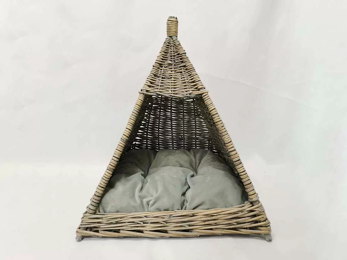 Wicker Pet House, Pet Nests, Dog And Cat Beds, Comfortable Cat Sleep Pet Nest