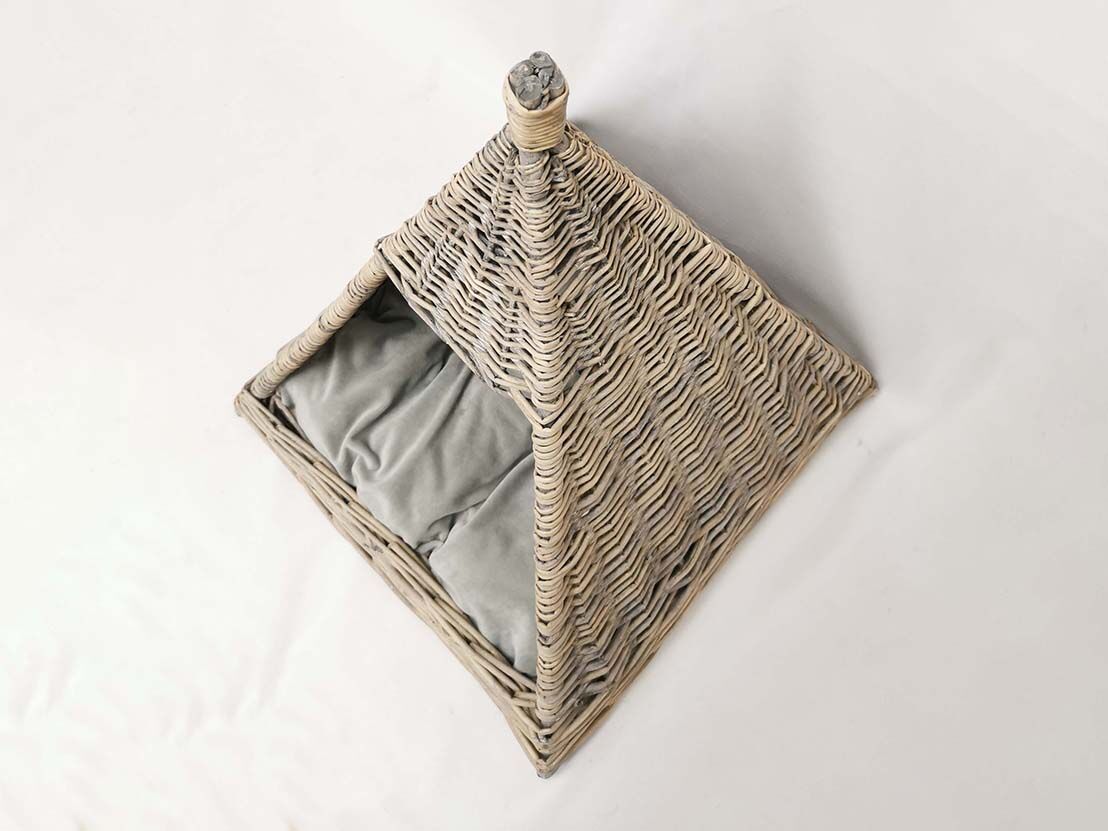 Wicker Pet House, Pet Nests, Dog And Cat Beds, Comfortable Cat Sleep Pet Nest