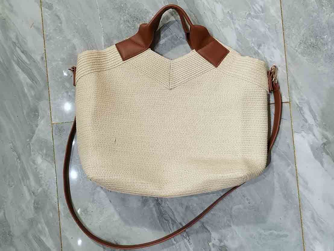 Customizable Colorful Fabric Handbag