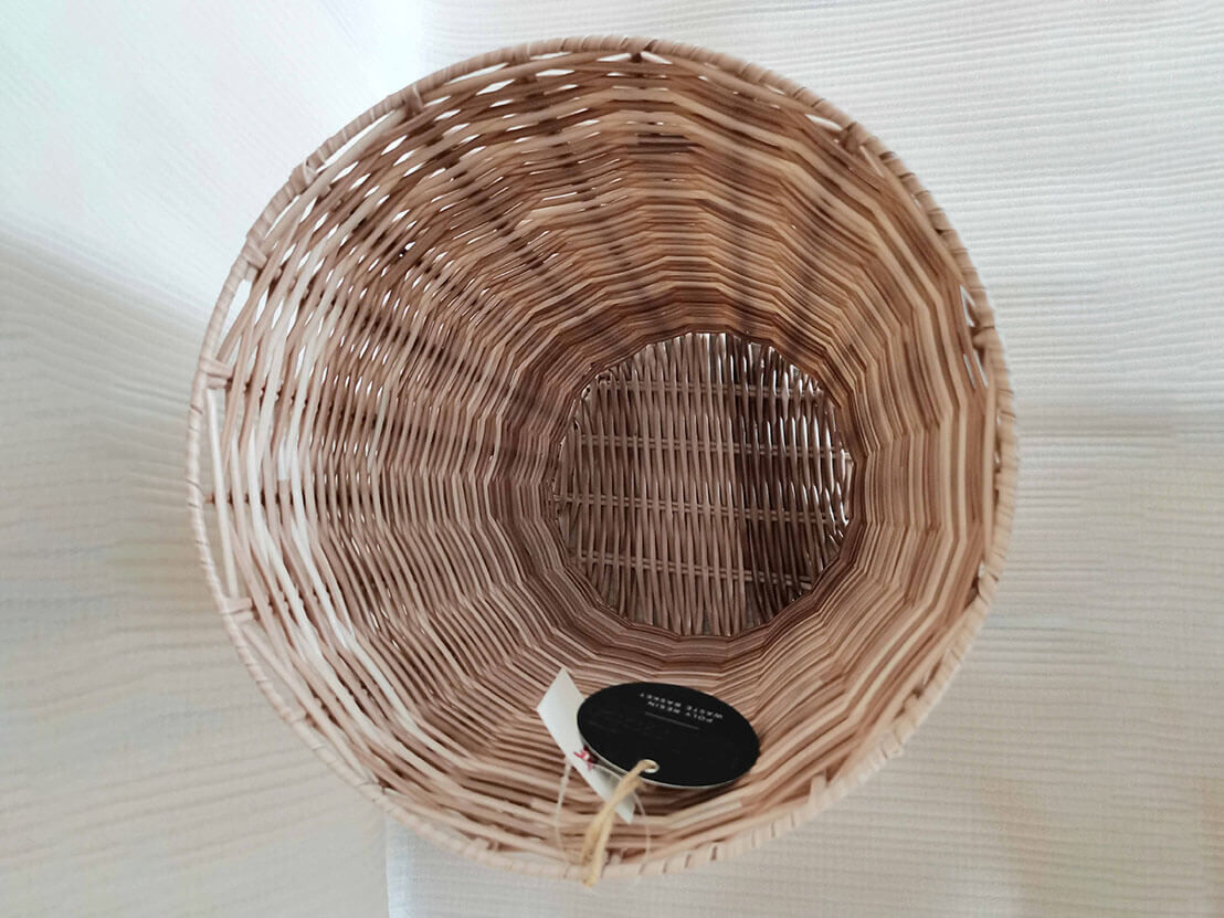 Customizable Colorful Hand-made PP Or PE Storage Basket