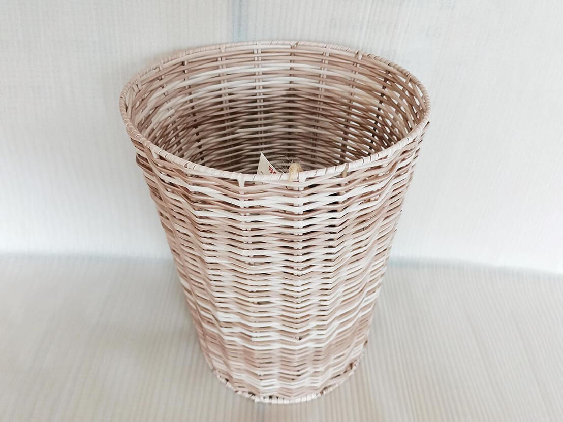 Customizable Colorful Hand-made PP Or PE Storage Basket