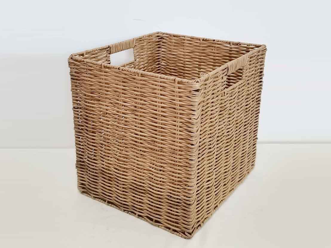 Customizable Colorful Hand-made PP Or PE Storage Basket