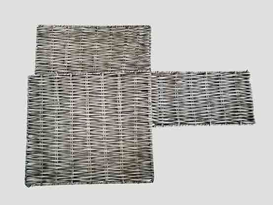 Customizable Colorful Hand-made PP Or PE Storage Basket