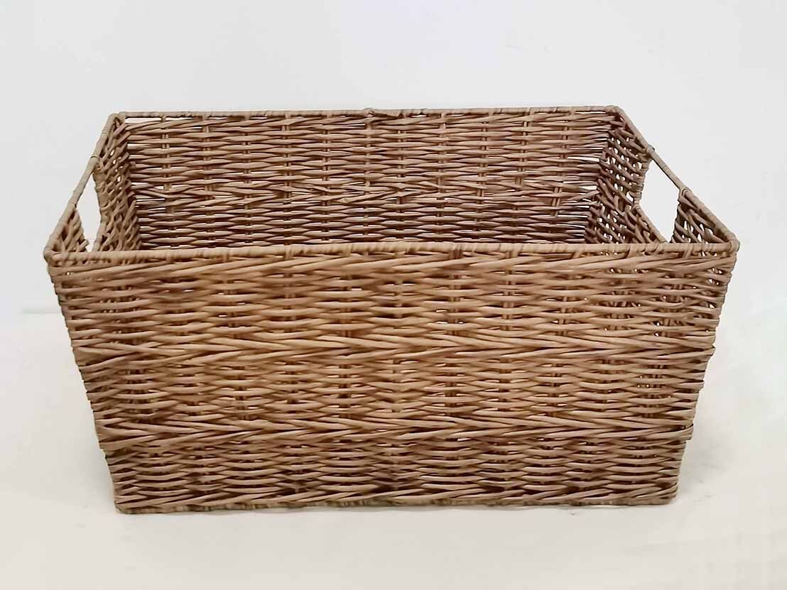 Customizable Colorful Hand-made PP Or PE Storage Basket