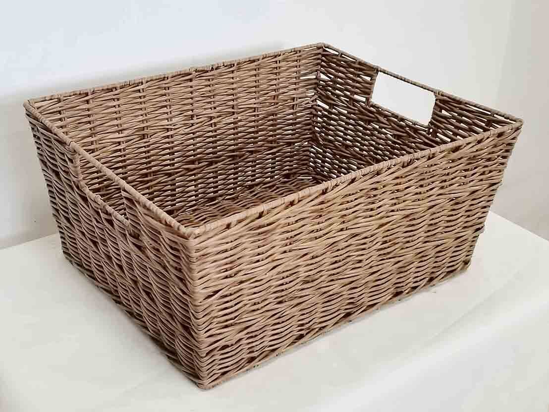 Customizable Colorful Hand-made PP Or PE Storage Basket