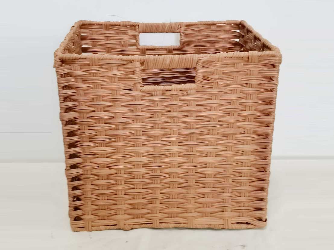 Customizable Colorful Hand-made PP Or PE Storage Basket