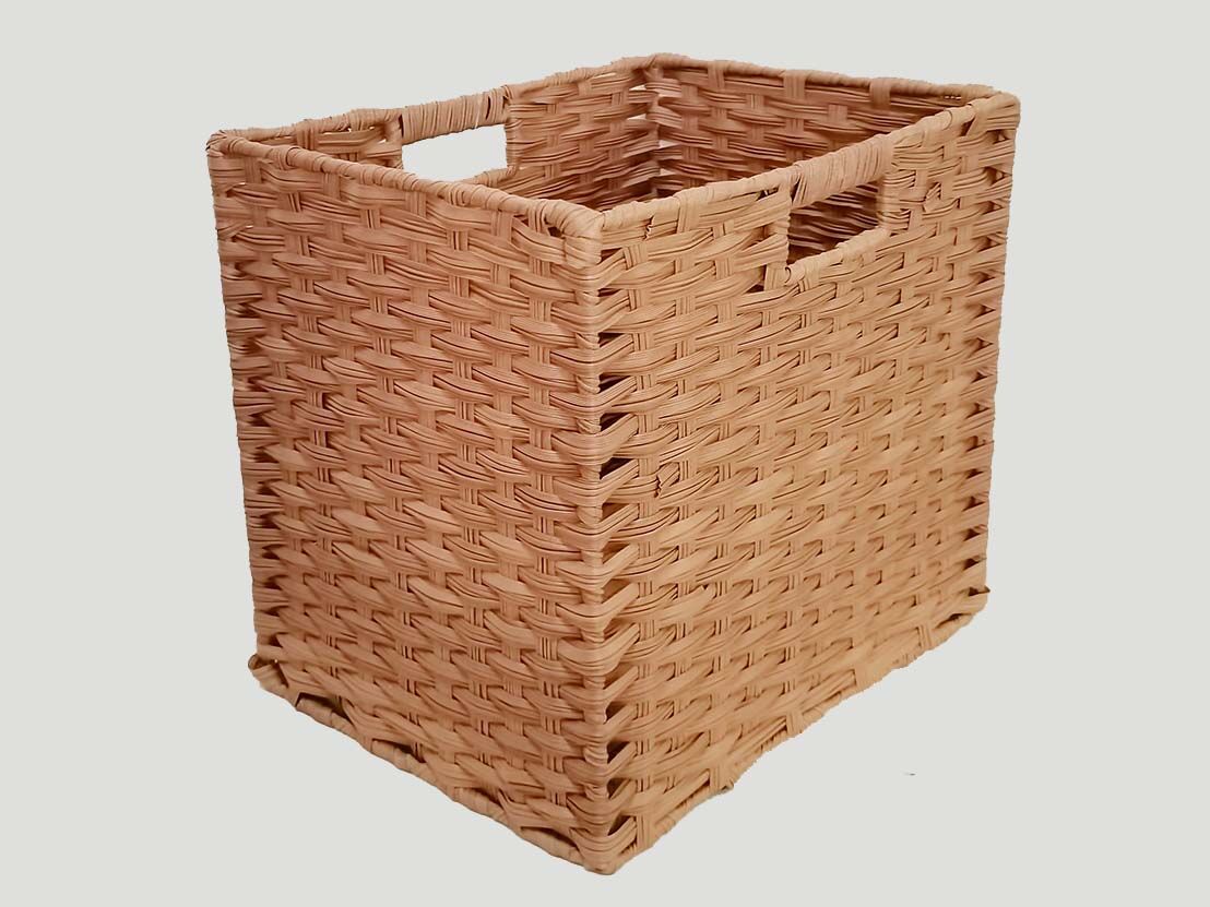 Customizable Colorful Hand-made PP Or PE Storage Basket