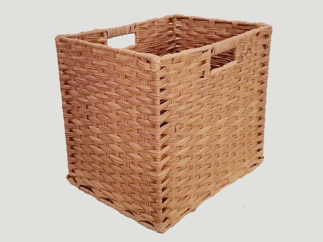 Customizable Colorful Hand-made PP Or PE Storage Basket