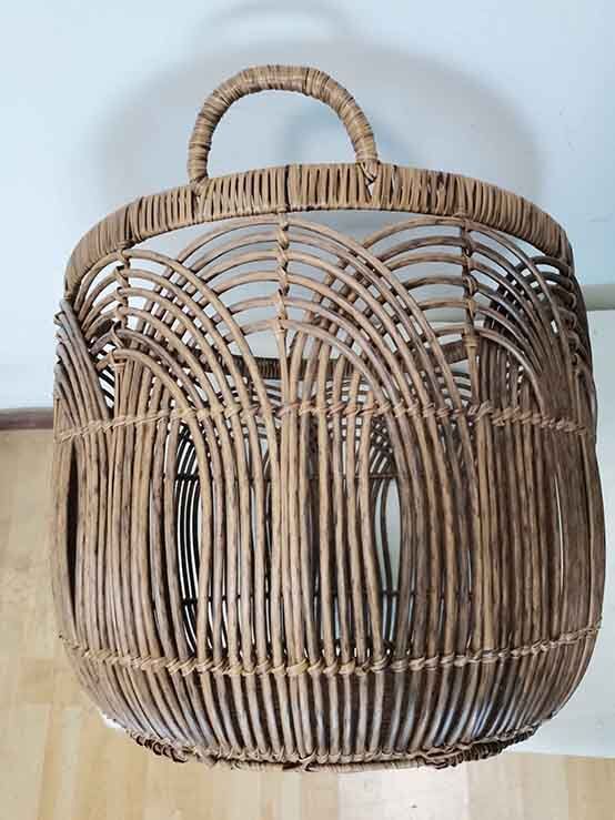 Customizable Hand-made PP Or PE Laundry Basket