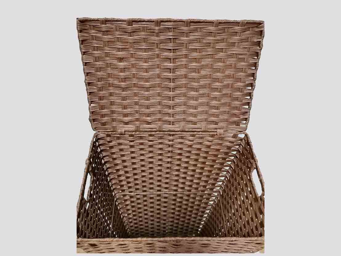 Customizable Hand-made PP Or PE Laundry Basket